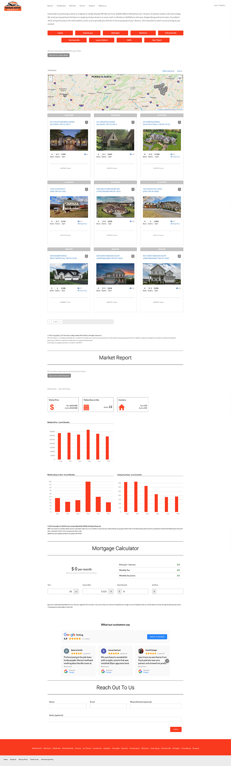 Koehler Marvin Properties Page