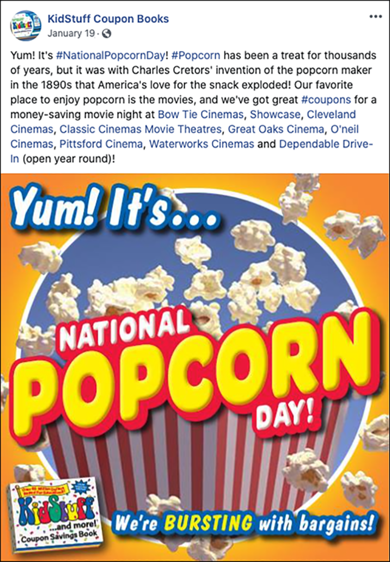 KidStuff Social Popcorn