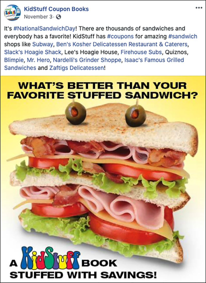 KidStuff Social Sandwich