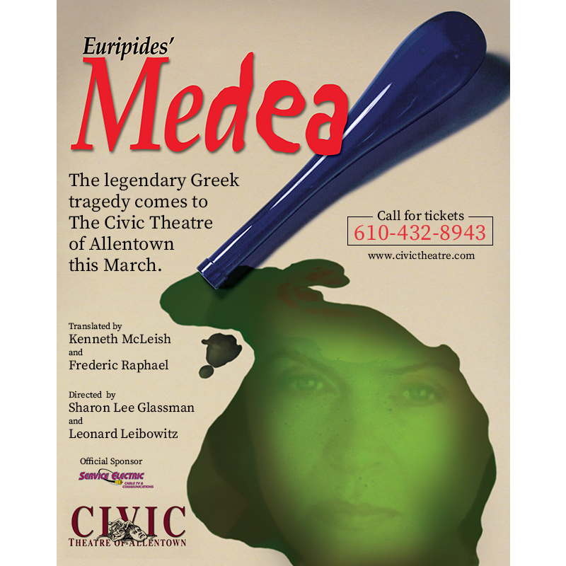 Civic Theatre of Allentown Medea Poster