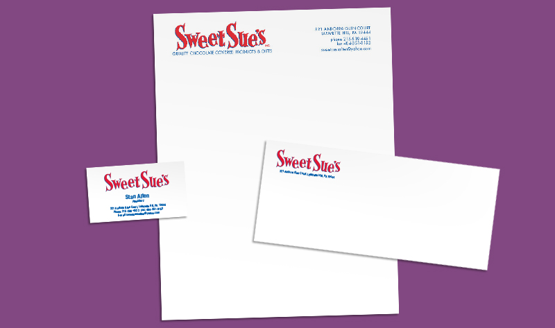 Sweet Sues Corporate Identity System