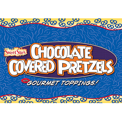 Chocolate Covered Pretzel Label Chocolate Covered Pretzel Label