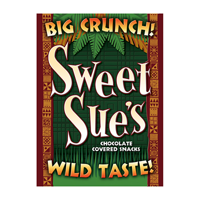 Sweet Sue&rsquo;s Wild Taste Label
